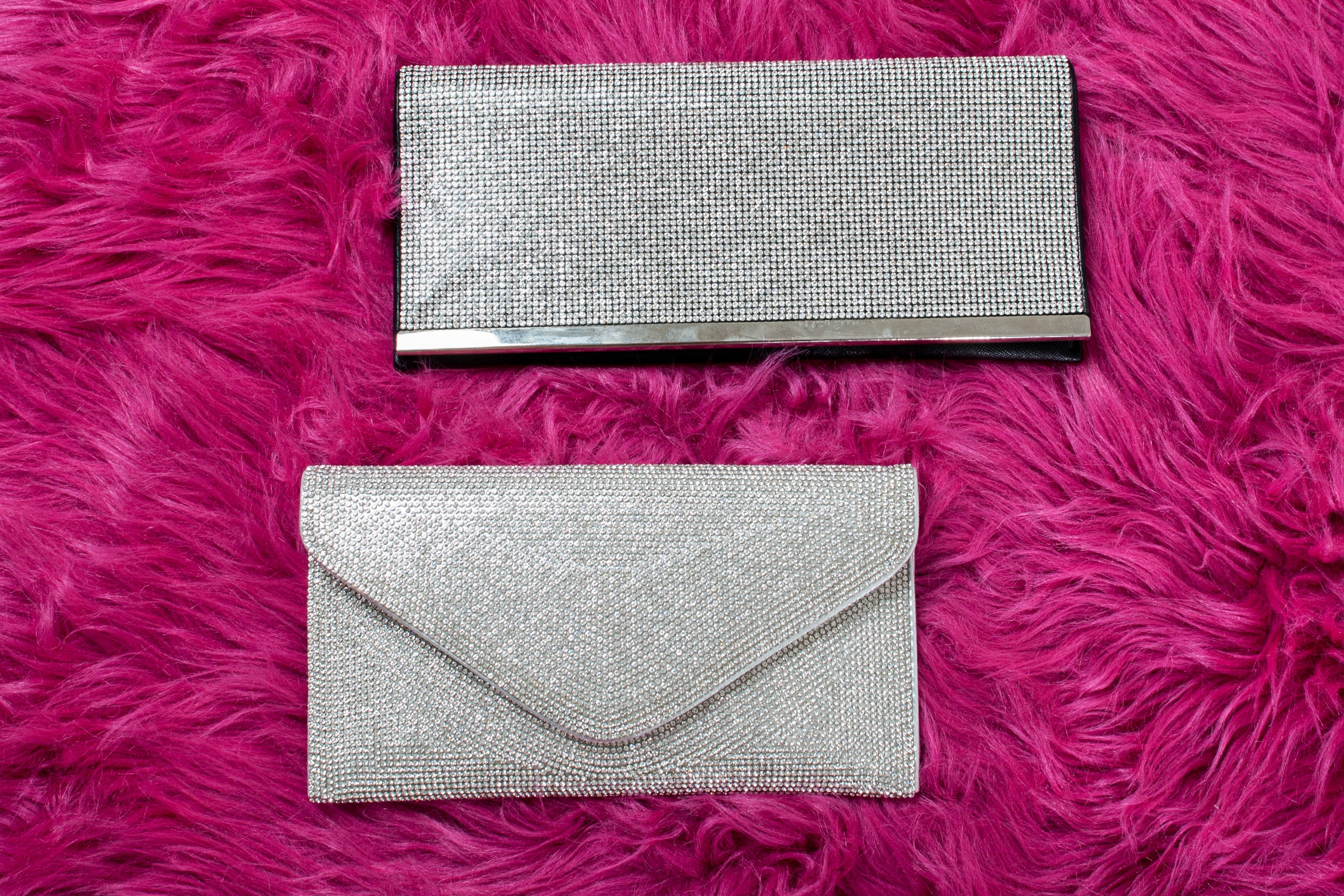 Diamond Envelope Clutch