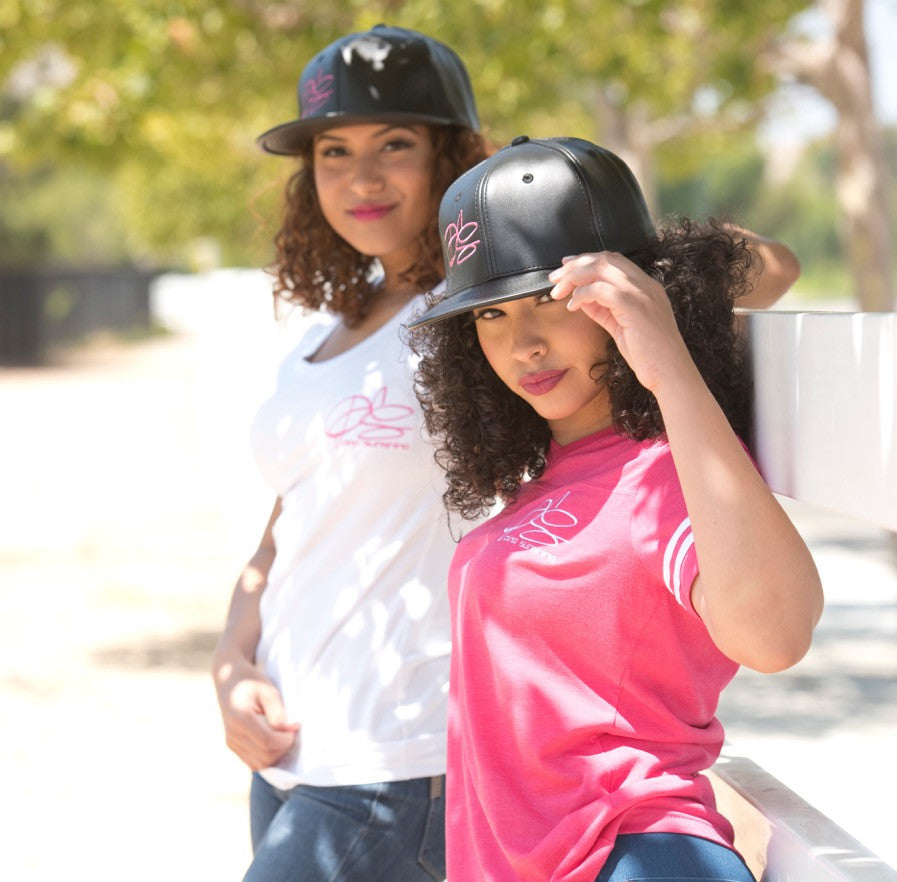 PS Faux Leather Snapback